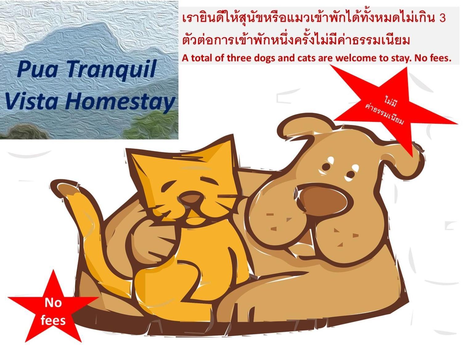 Pua Tranquil Vista Homestay Exterior foto