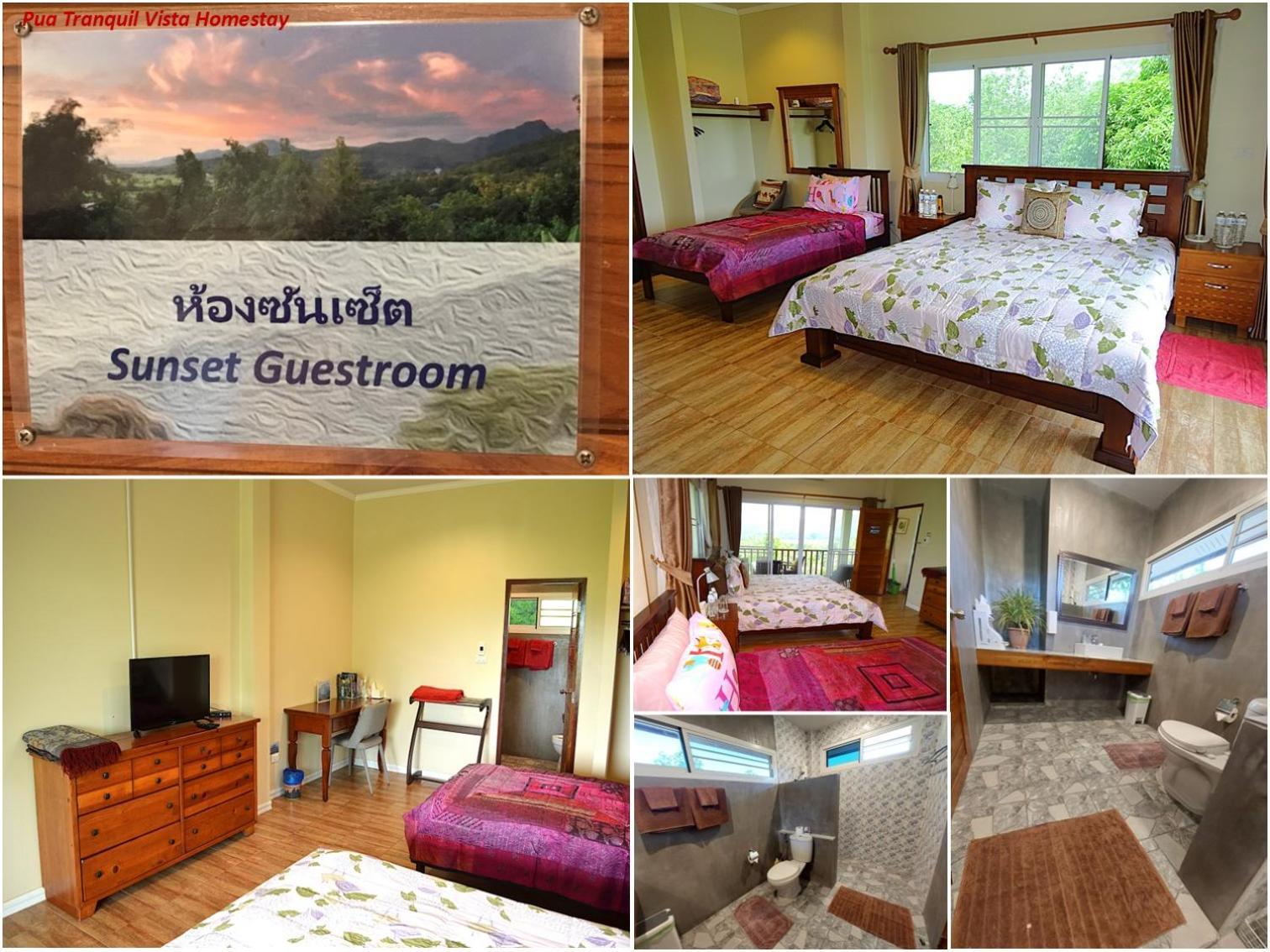 Pua Tranquil Vista Homestay Exterior foto
